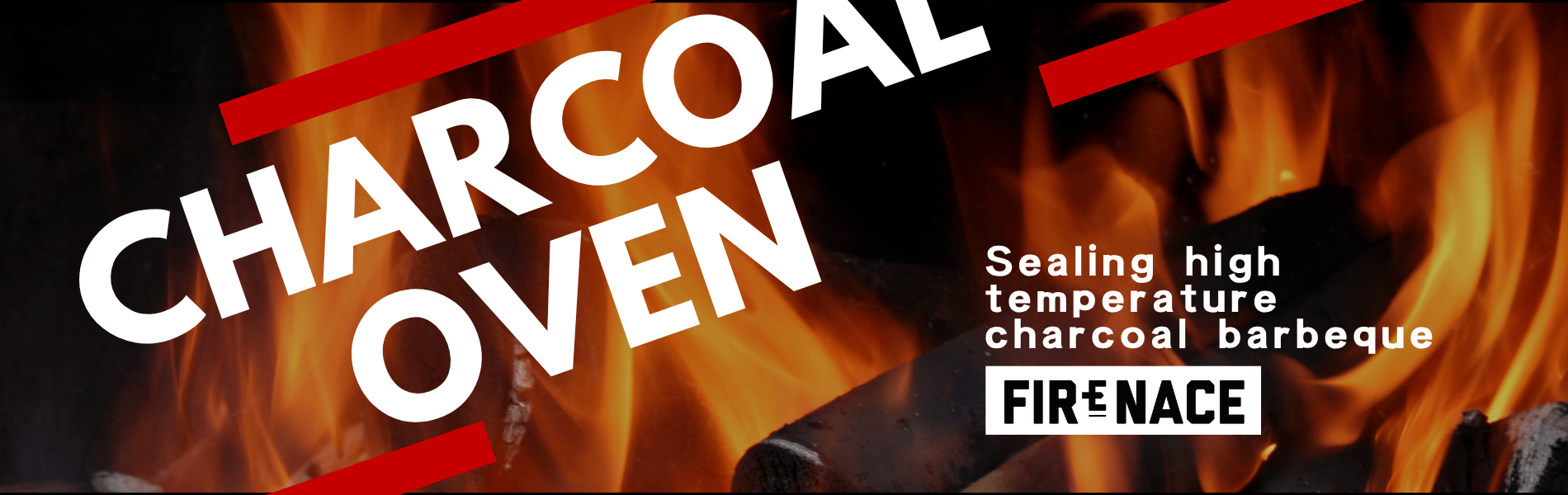 Firenace charcoal oven banner